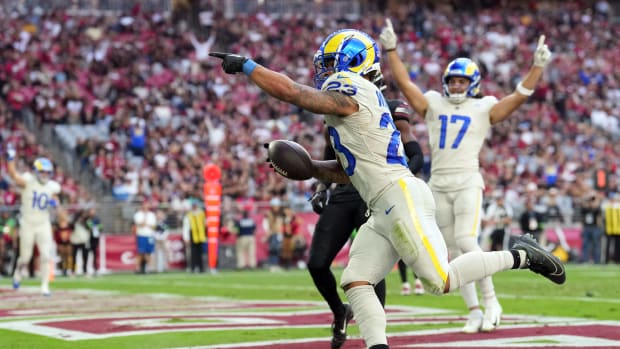 Los Angeles Rams running back Kyren Williams